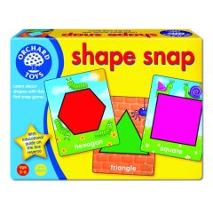 Formák - angol nevekkel (Shape Snap), ORHACRD TOYS OR027