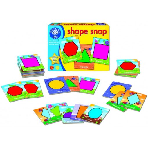 Formák - angol nevekkel (Shape Snap), ORHACRD TOYS OR027