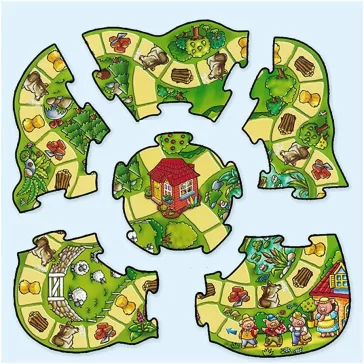 Három kismalac (Three Little Pigs) ORCHARD TOYS OR081