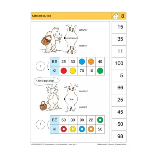 Számfogócska, 100-as számkör, 2. rész - LOGICO Piccolo