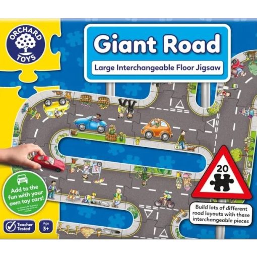 Utak óriás puzzle (Giant Road) ORCHARD TOYS OR286