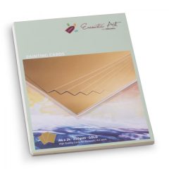 Encaustic kartonpapír, A/4, arany, 250 gr, 24 db