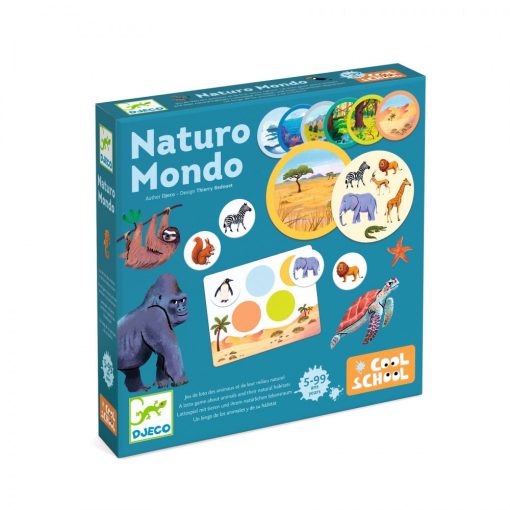 Képes lottó - Állatok és élőhelyeik - Naturo Mondo - FSC MIX