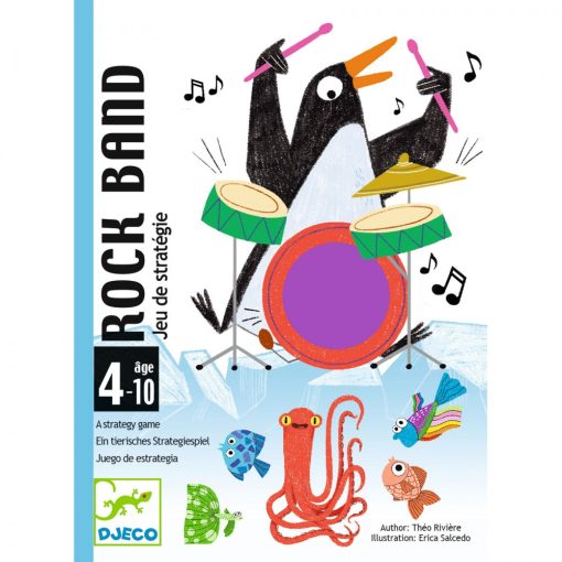 Kártyajáték - Rock Banda - Rock Band Djeco játék