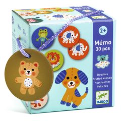   Memória játék - Érzésre - Memo Stuffed animals - FSC MIX