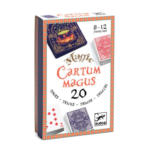 Bűvészkészlet - Kártyás, 20 trükk - Cartum Magus