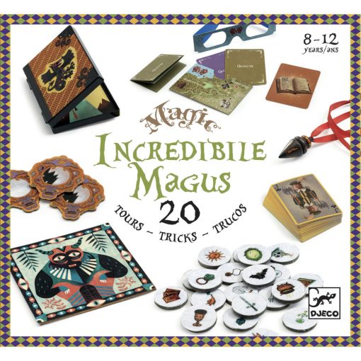 Bűvészkészlet - Incredibile Magus - 20 trükk Djeco játék