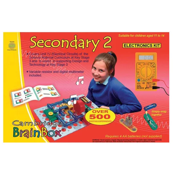 BrainBox elektronikai Bővített készlet - Secondary 2 BrainBox BrainBox elektronikai Bővített készlet - Secondary 2 BrainBox