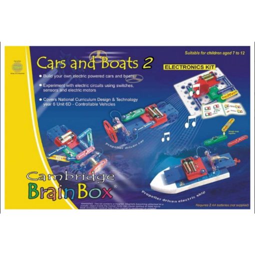 BrainBox elektronika Autók és hajók készlet - Cars & Boats 2 BrainBox