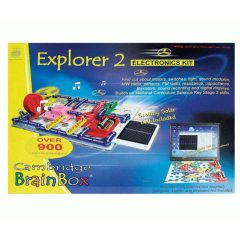   BrainBox elektronikai Felfedező készlet - Explorer 2 Építőjáték  BrainBox