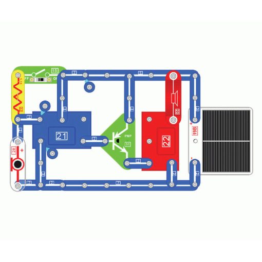 BrainBox elektronikai Felfedező készlet - Explorer 2 Építőjáték  BrainBox