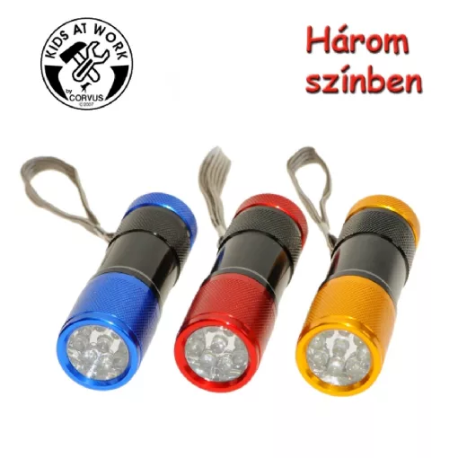 Zseblámpa: LED-es (Djeco) 1 db!