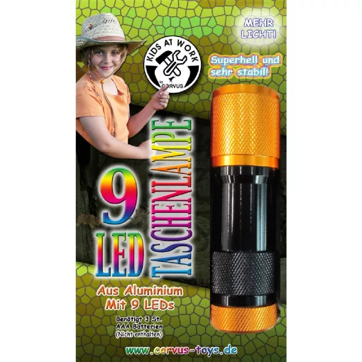 Zseblámpa: LED-es (Djeco) 1 db!