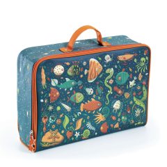 Kis textil bőrönd: Vicces halak (Fishes suitcase) Djeco