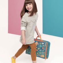Kis textil bőrönd: Vicces halak (Fishes suitcase) Djeco