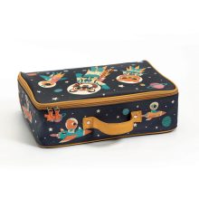 Kis textil bőrönd: Űrutazás (Space suitcase) Djeco