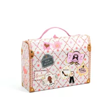 Irodaszeres bőrönd: Tina kisbőröndje (Tinou stationery case) Djeco