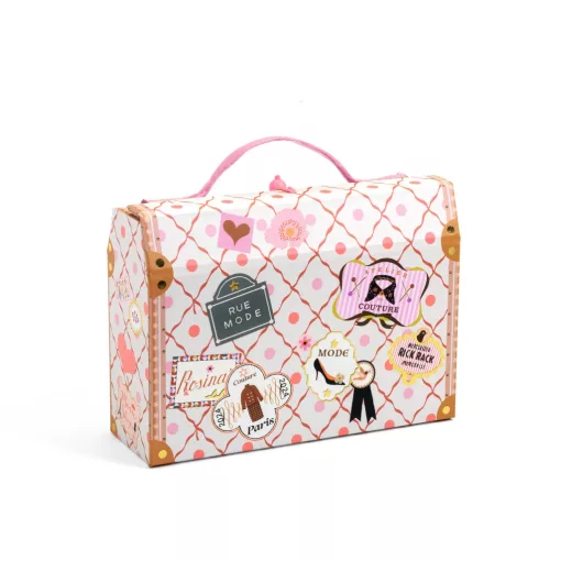 Irodaszeres bőrönd: Tina kisbőröndje (Tinou stationery case) Djeco
