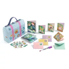 Irodaszeres bőrönd: Marcsi kisbőröndje (Marie stationery case) Djeco