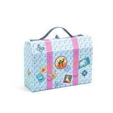 Irodaszeres bőrönd: Marcsi kisbőröndje (Marie stationery case) Djeco