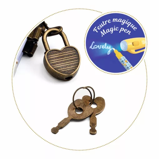 Titkos napló varázstollal: Kendra (Diary Kendra – Magic pen) Djeco