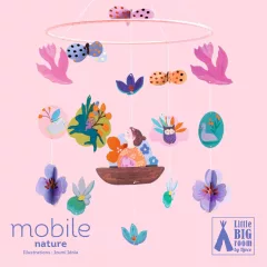 Szélmobil föggődísz: Természet (Nature) Djeco