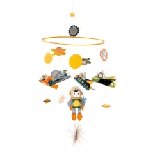 Szélmobil föggődísz: Űrutazás (Spaceships) Djeco