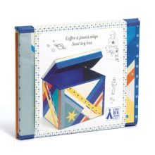 Játéktároló ülőke: Rakéta (Rocket toy box) Djeco