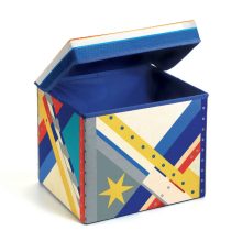 Játéktároló ülőke: Rakéta (Rocket toy box) Djeco