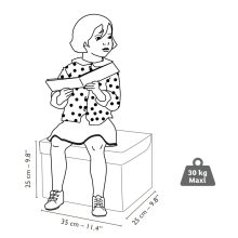 Játéktároló ülőke: Játék tűzhely (Cooker) Djeco