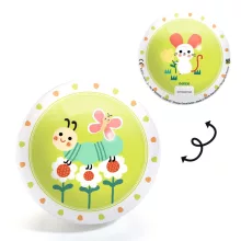 Gumilabda: Kiskertben ∅ 12 cm (Lovely bugs Ball) Djeco