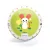 Gumilabda: Kiskertben ∅ 12 cm (Lovely bugs Ball) Djeco