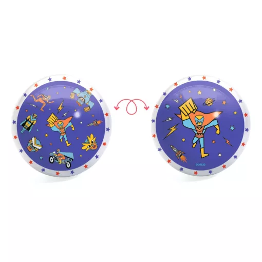Gumilabda: Szuperhősök, ∅ 22 cm (Superheroes ball) Djeco
