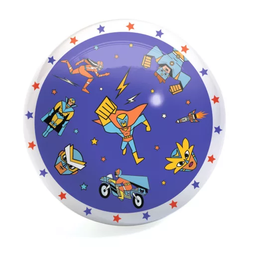 Gumilabda: Szuperhősök, ∅ 22 cm (Superheroes ball) Djeco