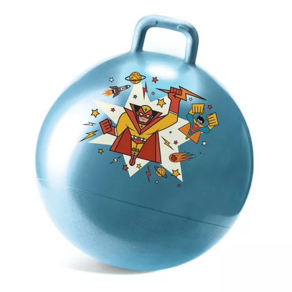 Ugrálólabda: Szuper hős Ø 45 cm (Super Jumper) Djeco 