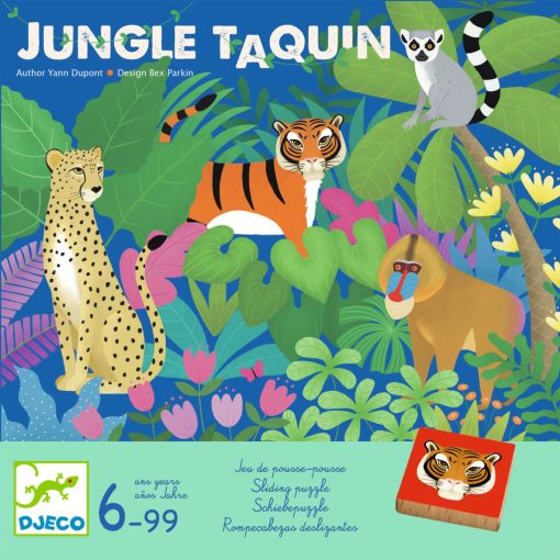 Társasjáték: Csibészke (Jungle Taquin) Djeco