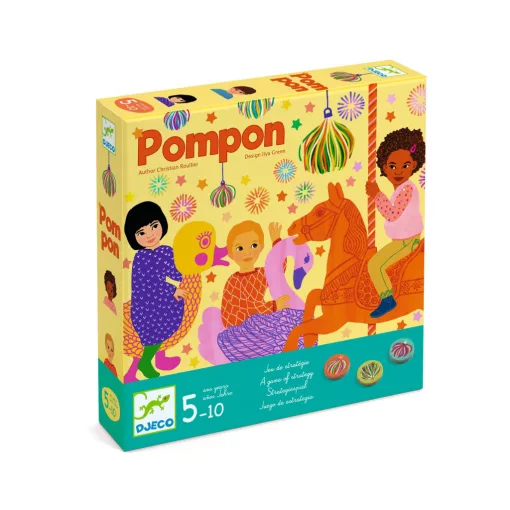 Társasjáték: Körhintázó (Pompom) Djeco