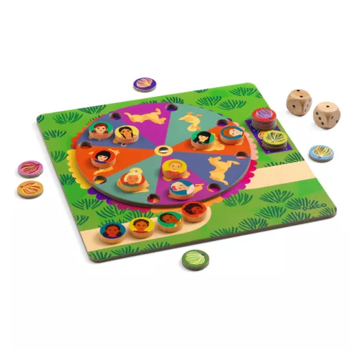 Társasjáték: Körhintázó (Pompom) Djeco