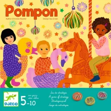 Társasjáték: Körhintázó (Pompom) Djeco