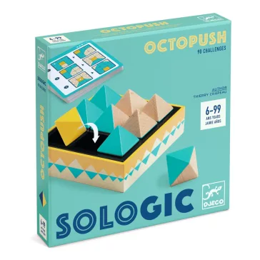 Logikai játék: Oktopus-h (OctoPush) Djeco