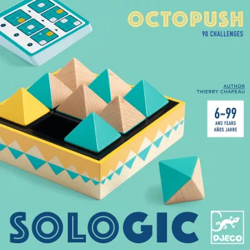 Logikai játék: Oktopus-h (OctoPush) Djeco