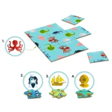 Logikai játék: Lehetetlen Óceán (Ocean) Djeco