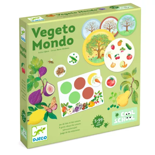 Képes lottó: Évszakok (Vegeto Mondo) Djeco
