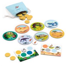 Képes lottó: Állatok és élőhelyeik (Naturo Mondo) Djeco