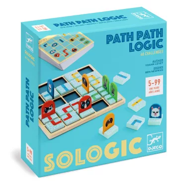 Logikai játék: Jellemző (Path Path Logic) Djeco