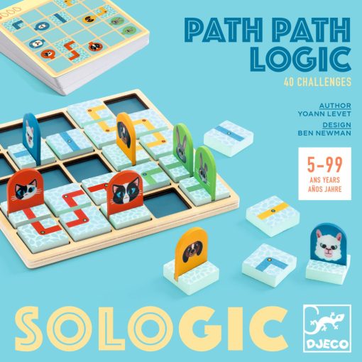 Logikai játék: Jellemző (Path Path Logic) Djeco