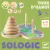 Logikai játék: Toronyépítő (Tour d'Hanoï) Djeco