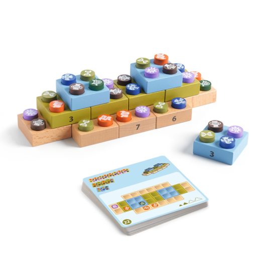 Logikai játék: Inka piramis (Bloc Inca) Djeco