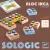 Logikai játék: Inka piramis (Bloc Inca) Djeco