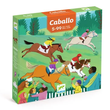 Társasjáték: Lóverseny (Caballo) Djeco